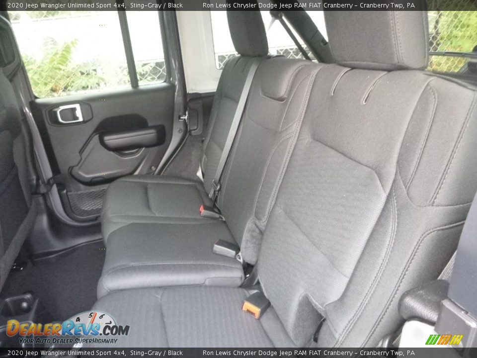 2020 Jeep Wrangler Unlimited Sport 4x4 Sting-Gray / Black Photo #11