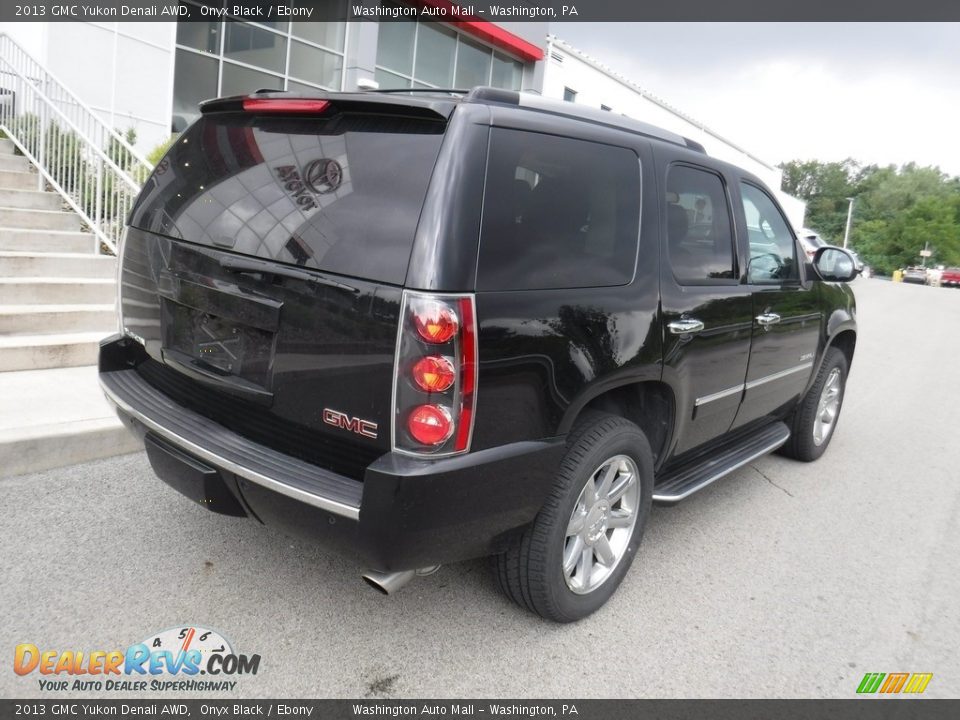 2013 GMC Yukon Denali AWD Onyx Black / Ebony Photo #9