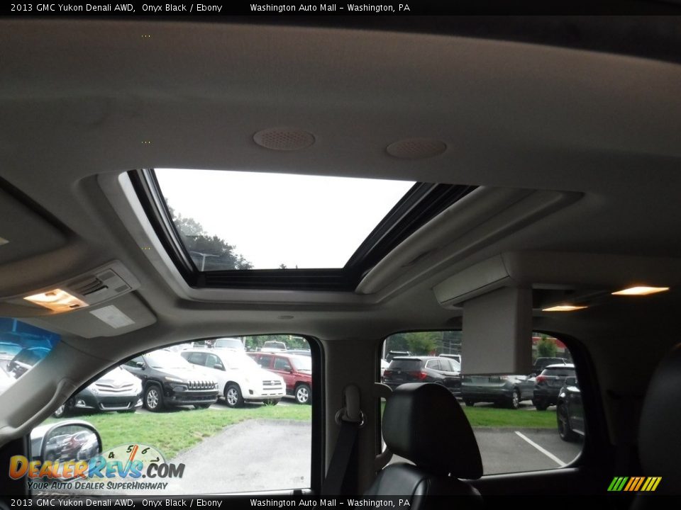 2013 GMC Yukon Denali AWD Onyx Black / Ebony Photo #10