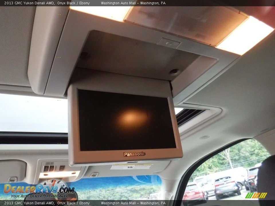 2013 GMC Yukon Denali AWD Onyx Black / Ebony Photo #11