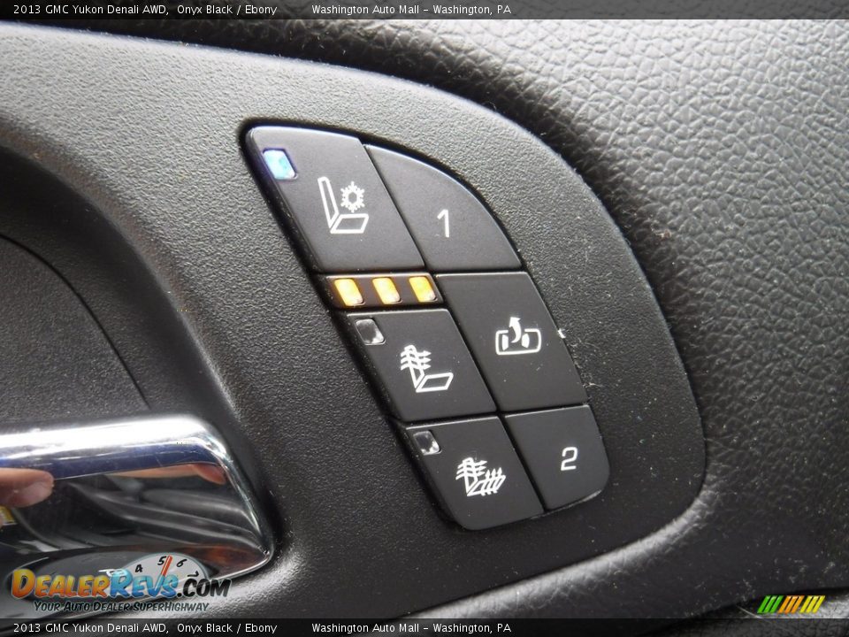 2013 GMC Yukon Denali AWD Onyx Black / Ebony Photo #14