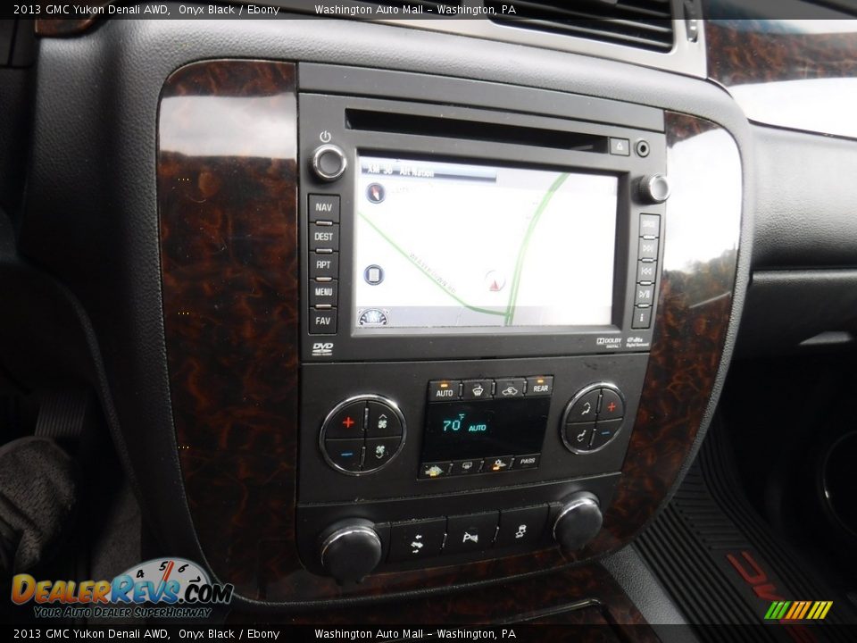 2013 GMC Yukon Denali AWD Onyx Black / Ebony Photo #19