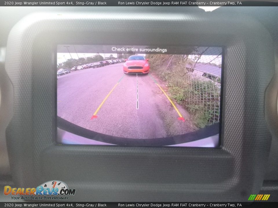 2020 Jeep Wrangler Unlimited Sport 4x4 Sting-Gray / Black Photo #17