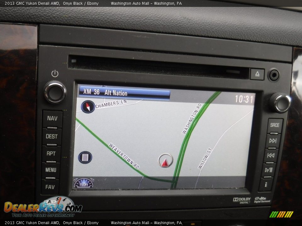2013 GMC Yukon Denali AWD Onyx Black / Ebony Photo #20