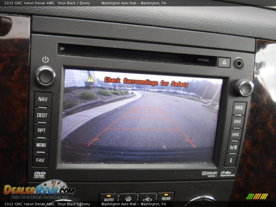 2013 GMC Yukon Denali AWD Onyx Black / Ebony Photo #21