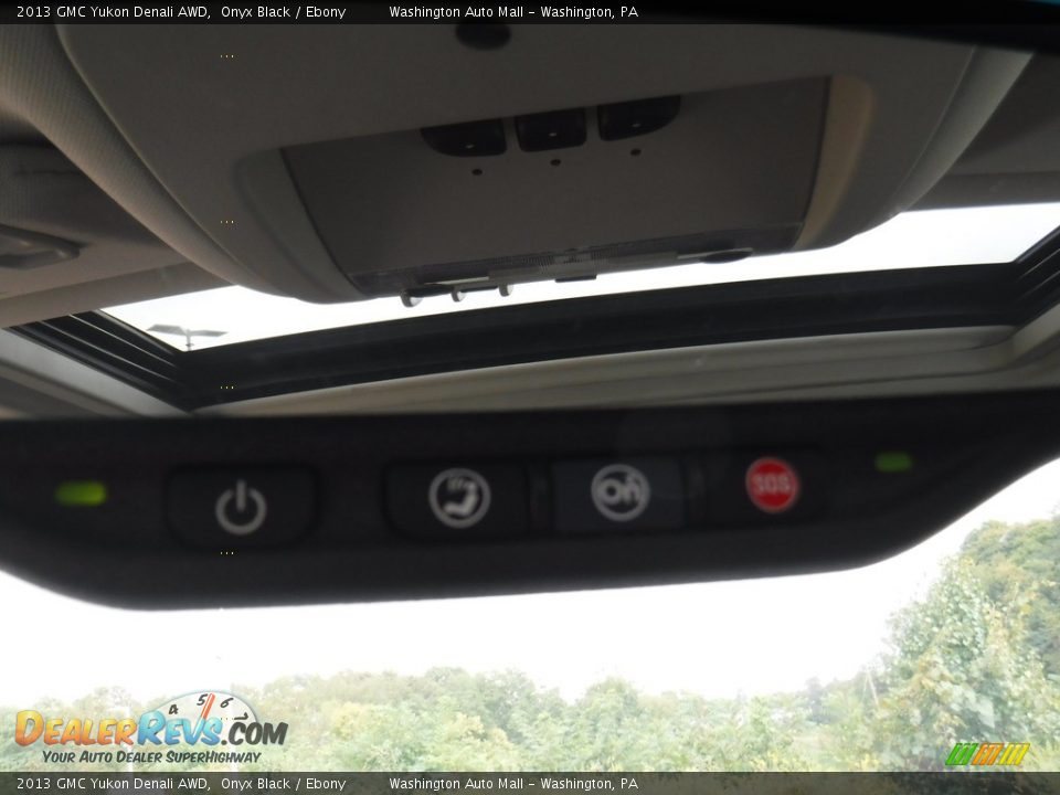 2013 GMC Yukon Denali AWD Onyx Black / Ebony Photo #23
