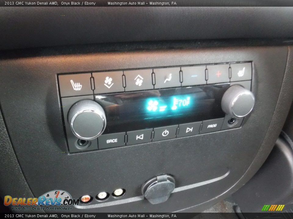 2013 GMC Yukon Denali AWD Onyx Black / Ebony Photo #26