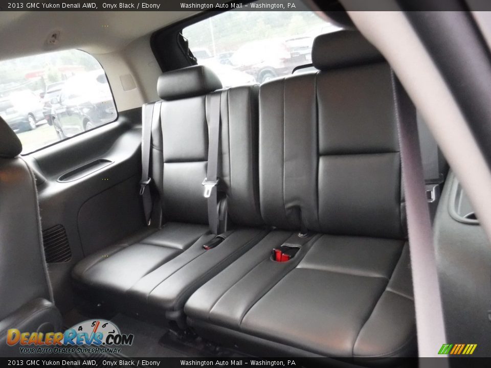 2013 GMC Yukon Denali AWD Onyx Black / Ebony Photo #27