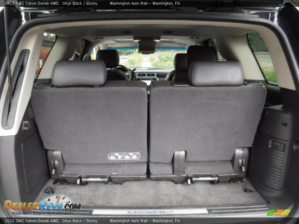2013 GMC Yukon Denali AWD Onyx Black / Ebony Photo #28