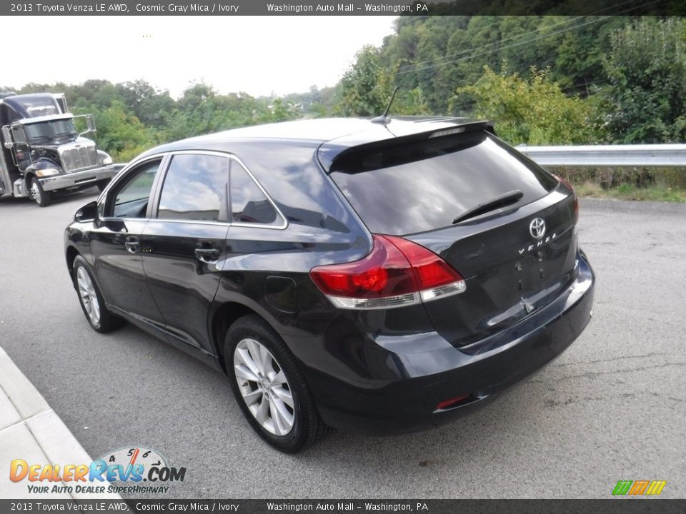 2013 Toyota Venza LE AWD Cosmic Gray Mica / Ivory Photo #7