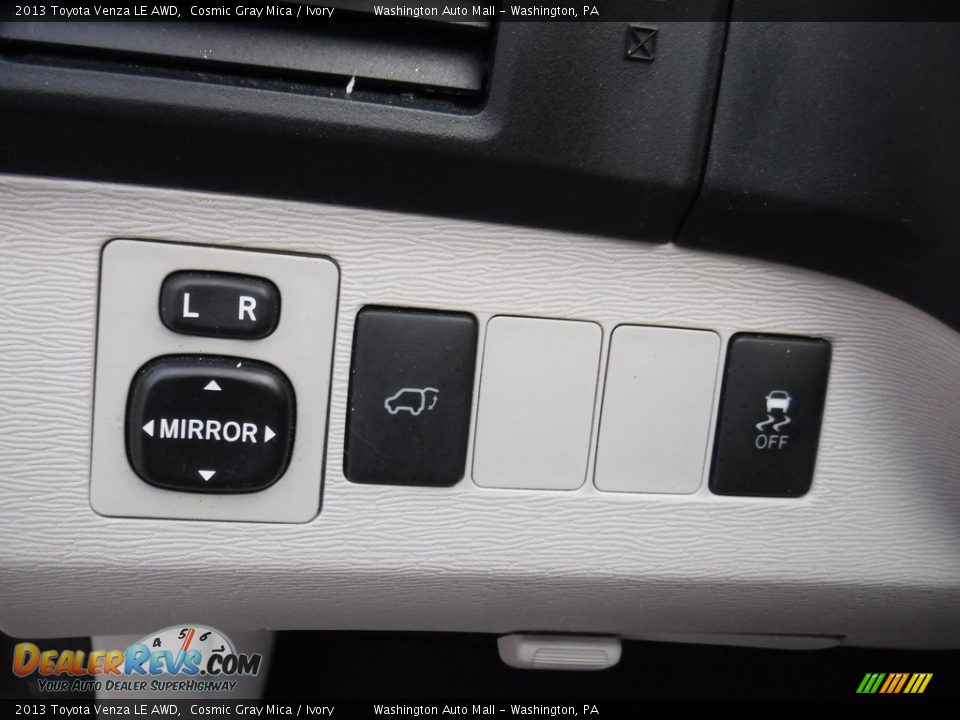 2013 Toyota Venza LE AWD Cosmic Gray Mica / Ivory Photo #11