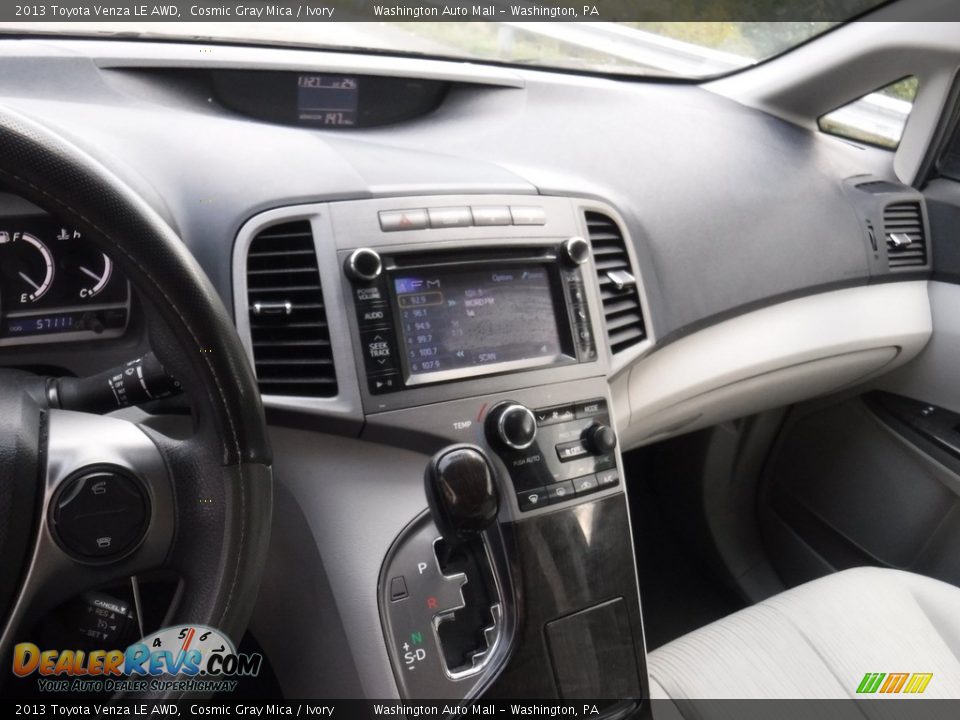 2013 Toyota Venza LE AWD Cosmic Gray Mica / Ivory Photo #15