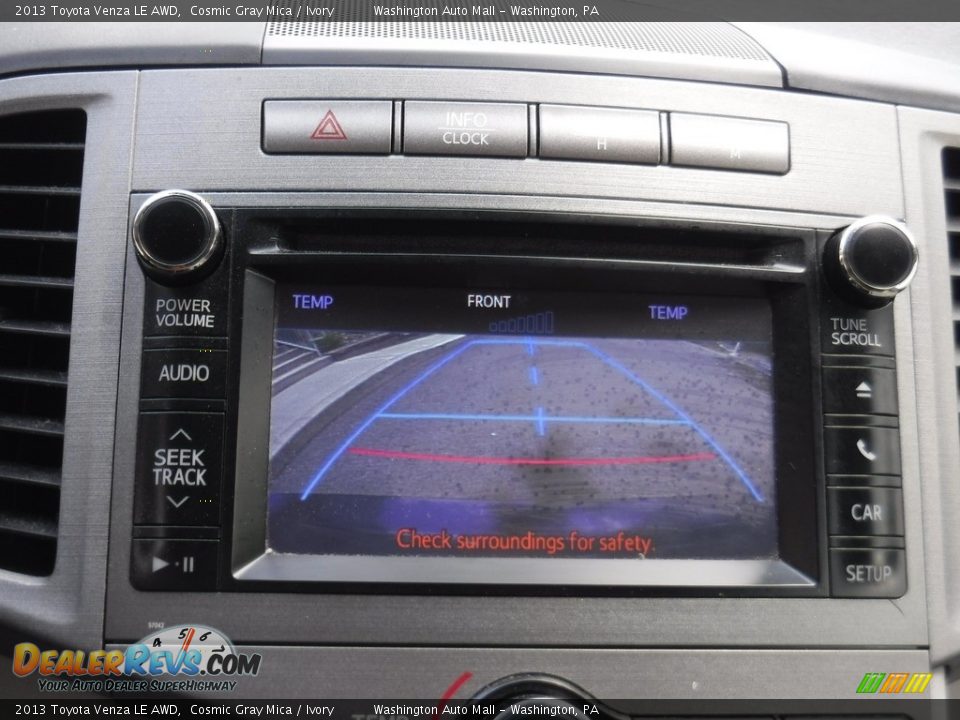 2013 Toyota Venza LE AWD Cosmic Gray Mica / Ivory Photo #16