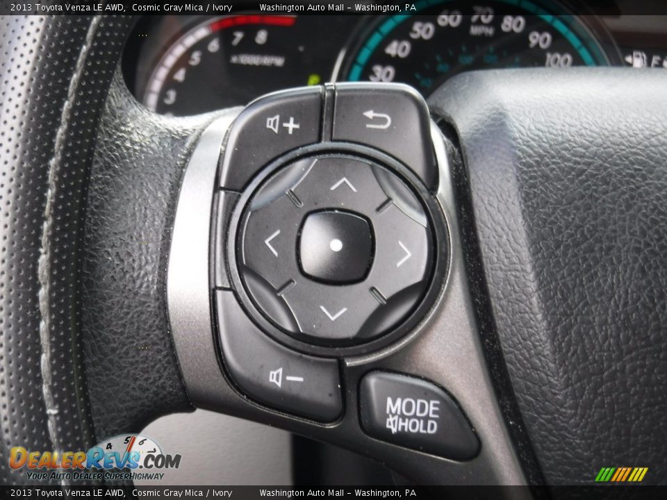 2013 Toyota Venza LE AWD Cosmic Gray Mica / Ivory Photo #18