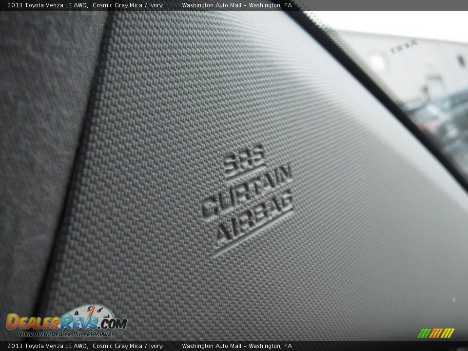 2013 Toyota Venza LE AWD Cosmic Gray Mica / Ivory Photo #19