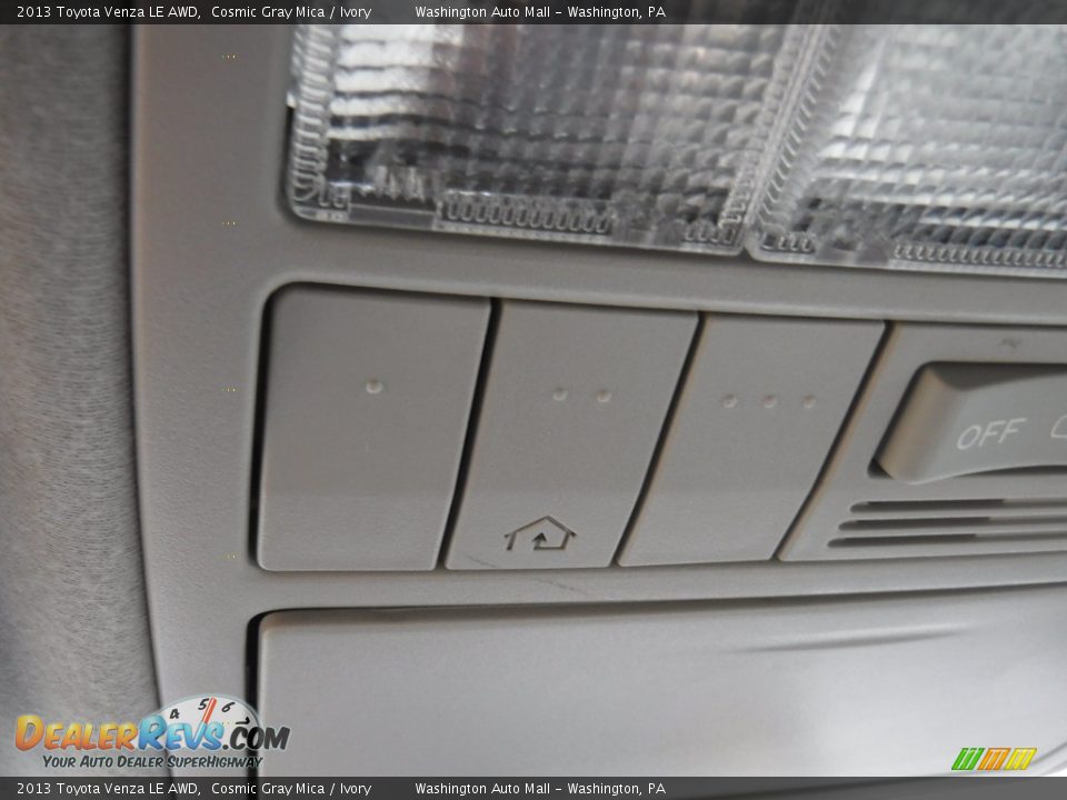 2013 Toyota Venza LE AWD Cosmic Gray Mica / Ivory Photo #20