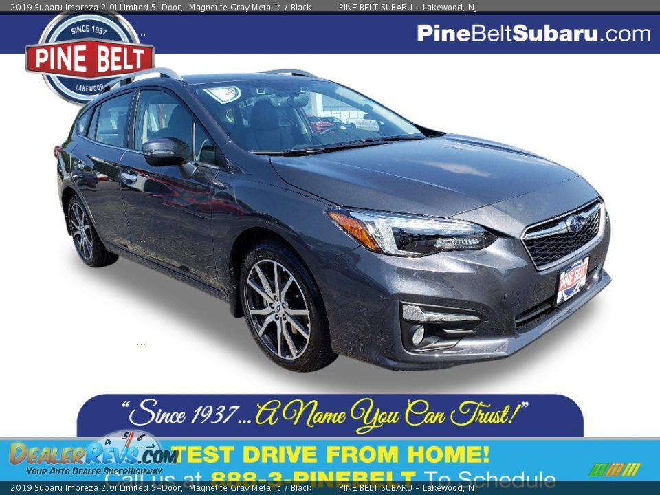 2019 Subaru Impreza 2.0i Limited 5-Door Magnetite Gray Metallic / Black Photo #1