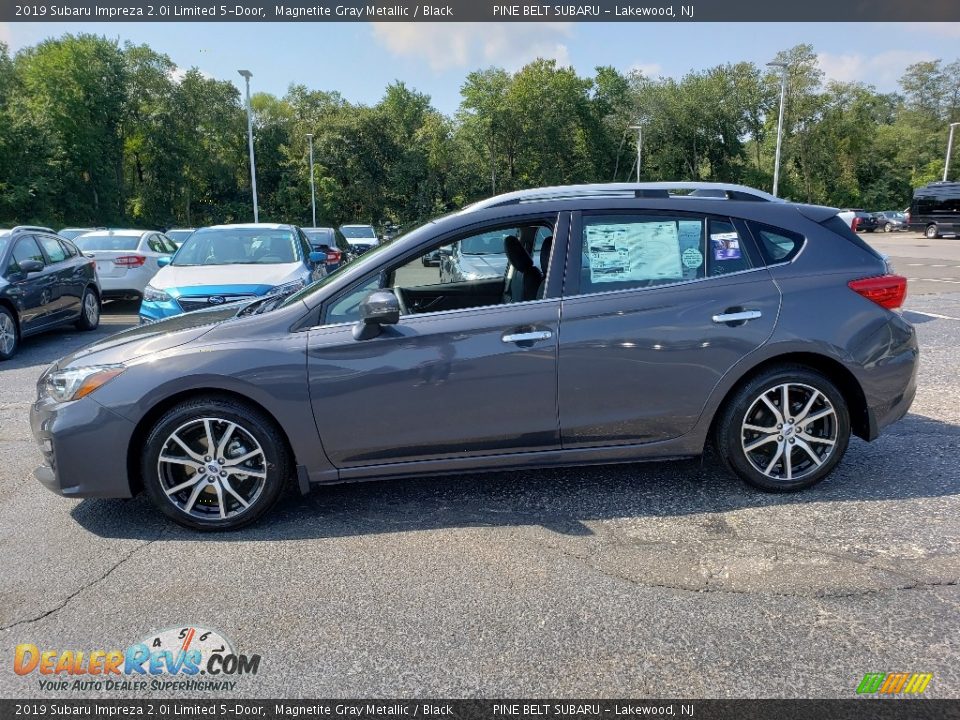 2019 Subaru Impreza 2.0i Limited 5-Door Magnetite Gray Metallic / Black Photo #3
