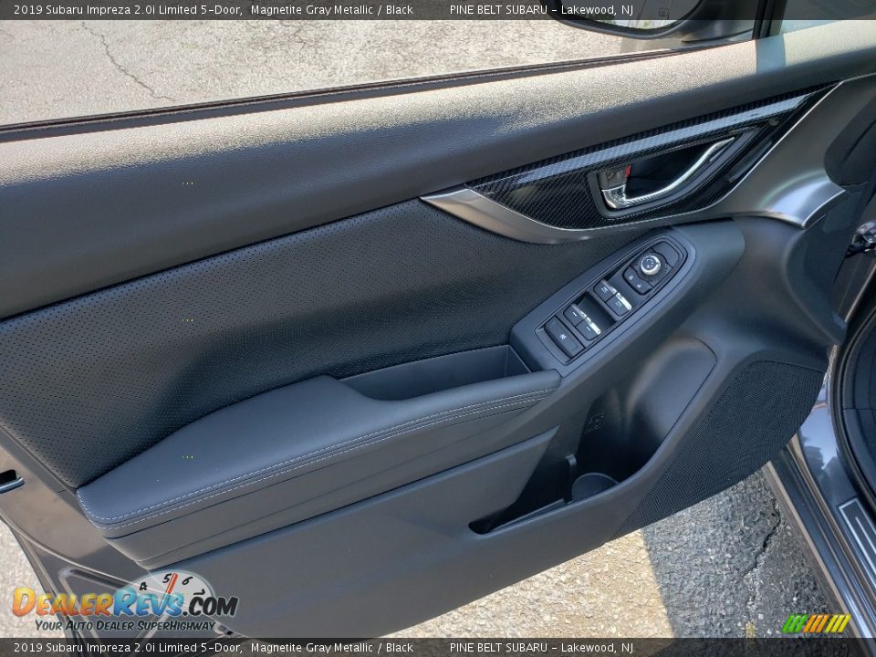 2019 Subaru Impreza 2.0i Limited 5-Door Magnetite Gray Metallic / Black Photo #8