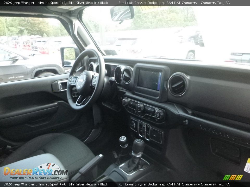 2020 Jeep Wrangler Unlimited Sport 4x4 Billet Silver Metallic / Black Photo #10