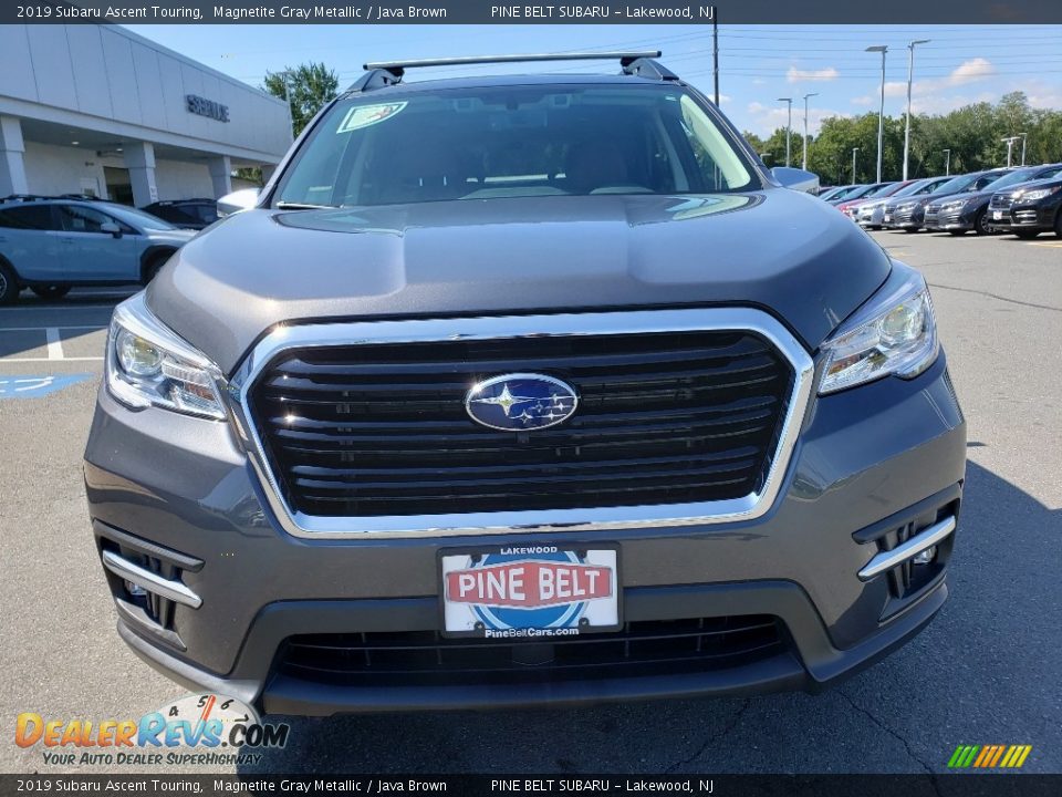 2019 Subaru Ascent Touring Magnetite Gray Metallic / Java Brown Photo #2