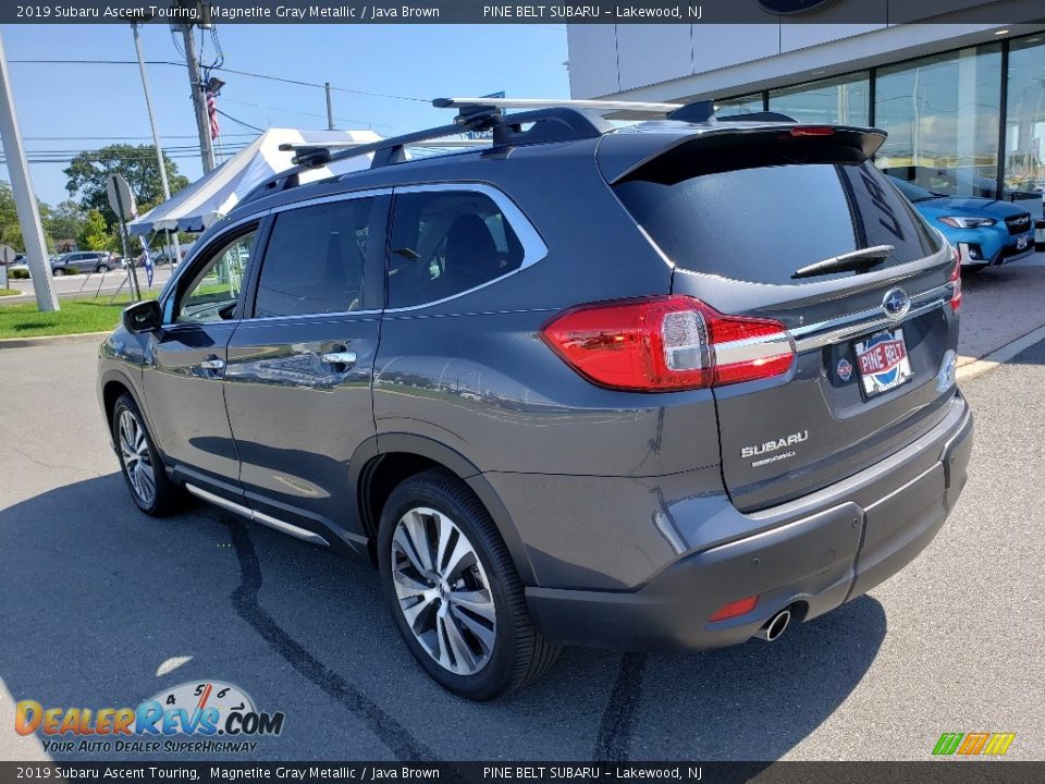 2019 Subaru Ascent Touring Magnetite Gray Metallic / Java Brown Photo #4