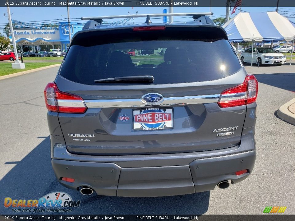 2019 Subaru Ascent Touring Magnetite Gray Metallic / Java Brown Photo #5