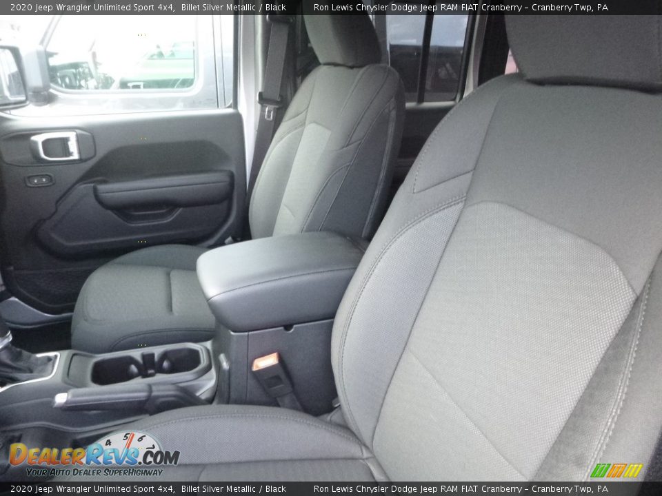2020 Jeep Wrangler Unlimited Sport 4x4 Billet Silver Metallic / Black Photo #13