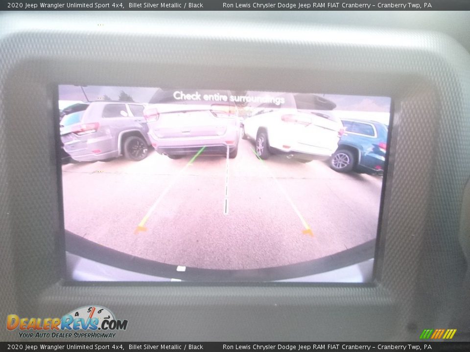 2020 Jeep Wrangler Unlimited Sport 4x4 Billet Silver Metallic / Black Photo #18