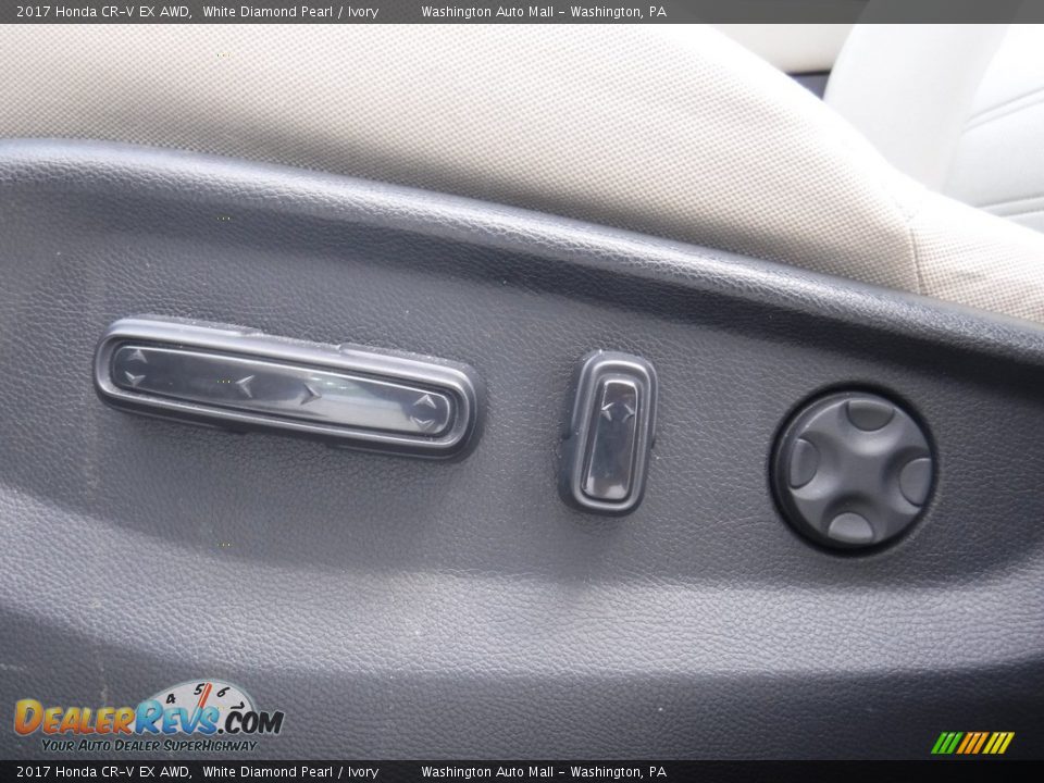2017 Honda CR-V EX AWD White Diamond Pearl / Ivory Photo #15