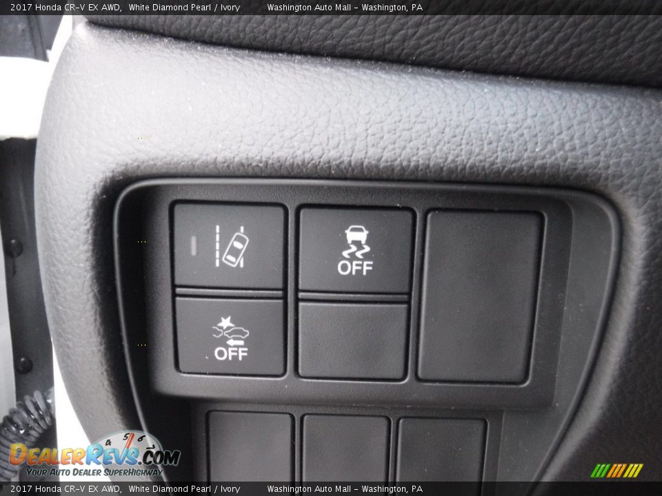2017 Honda CR-V EX AWD White Diamond Pearl / Ivory Photo #16