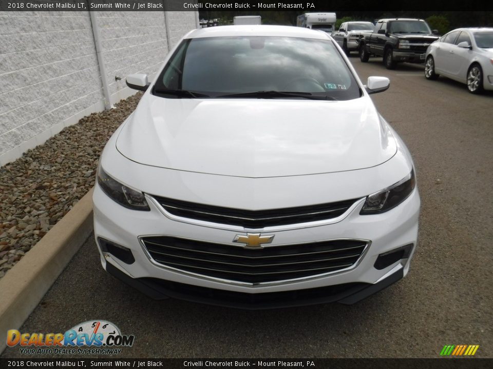 2018 Chevrolet Malibu LT Summit White / Jet Black Photo #4