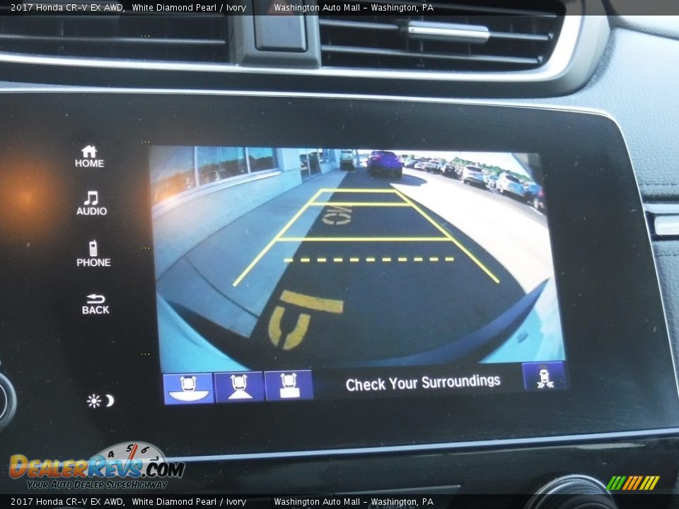 2017 Honda CR-V EX AWD White Diamond Pearl / Ivory Photo #18