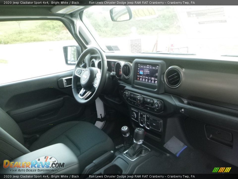 2020 Jeep Gladiator Sport 4x4 Bright White / Black Photo #11
