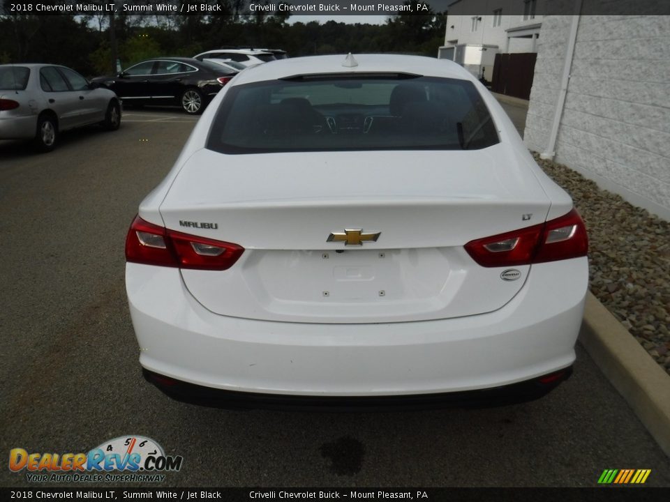 2018 Chevrolet Malibu LT Summit White / Jet Black Photo #7