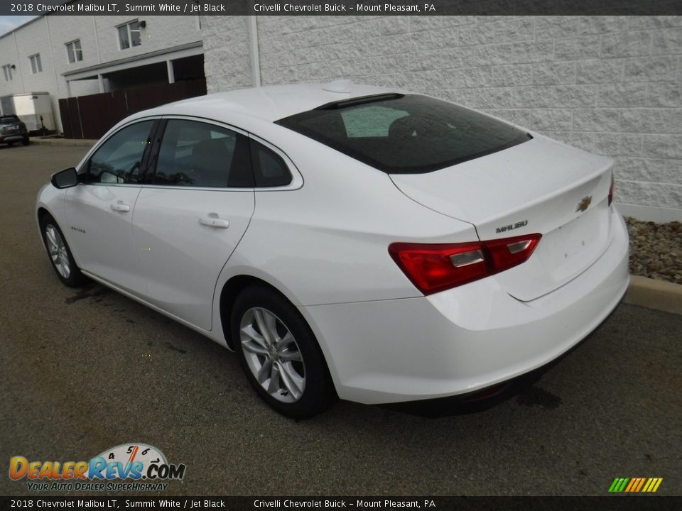 2018 Chevrolet Malibu LT Summit White / Jet Black Photo #9