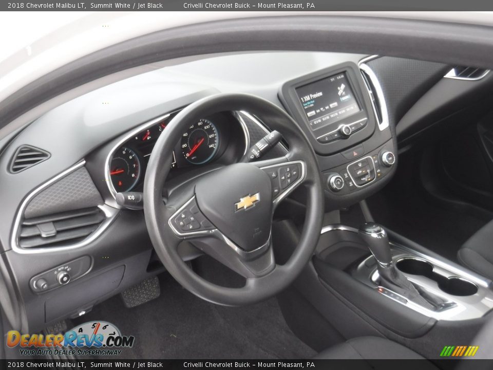 2018 Chevrolet Malibu LT Summit White / Jet Black Photo #11