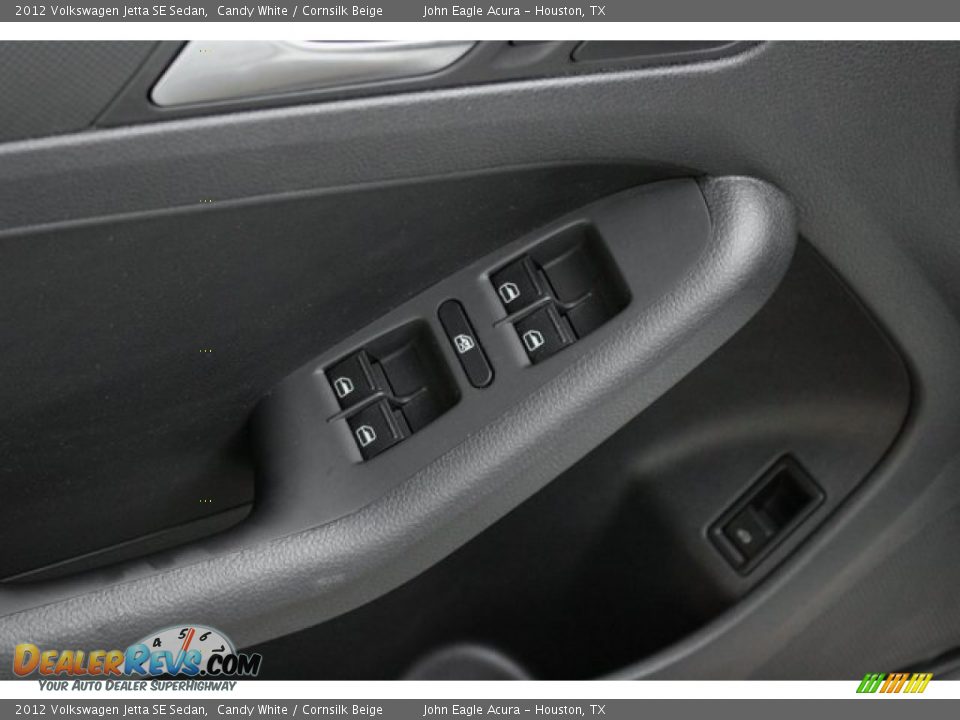 2012 Volkswagen Jetta SE Sedan Candy White / Cornsilk Beige Photo #15