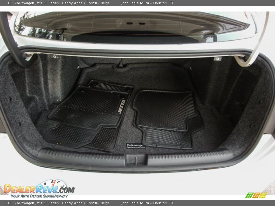 2012 Volkswagen Jetta SE Sedan Candy White / Cornsilk Beige Photo #21
