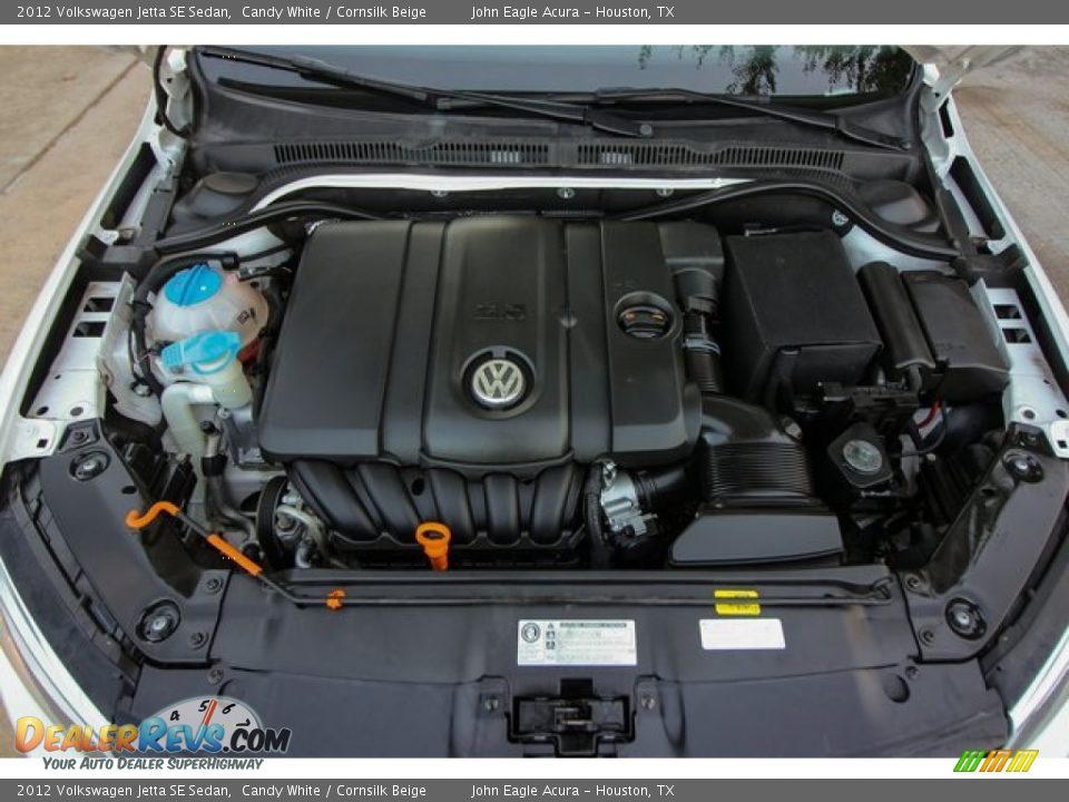 2012 Volkswagen Jetta SE Sedan Candy White / Cornsilk Beige Photo #26