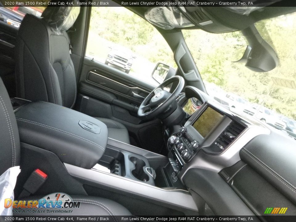 Front Seat of 2020 Ram 1500 Rebel Crew Cab 4x4 Photo #10