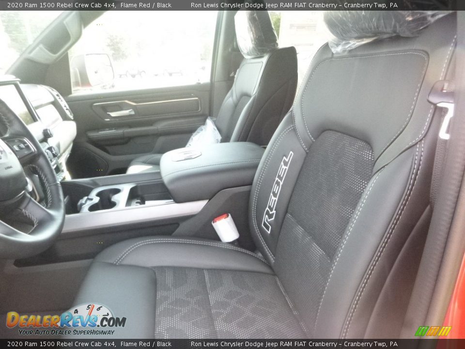 Front Seat of 2020 Ram 1500 Rebel Crew Cab 4x4 Photo #13