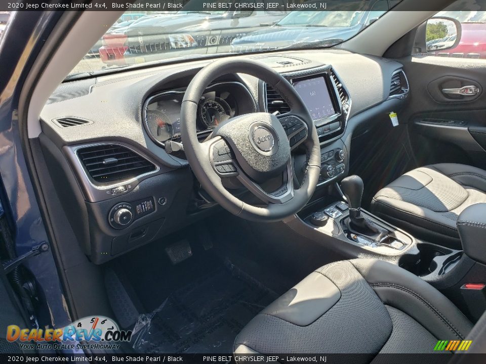 2020 Jeep Cherokee Limited 4x4 Blue Shade Pearl / Black Photo #7