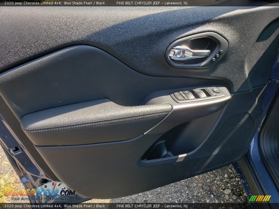 2020 Jeep Cherokee Limited 4x4 Blue Shade Pearl / Black Photo #8