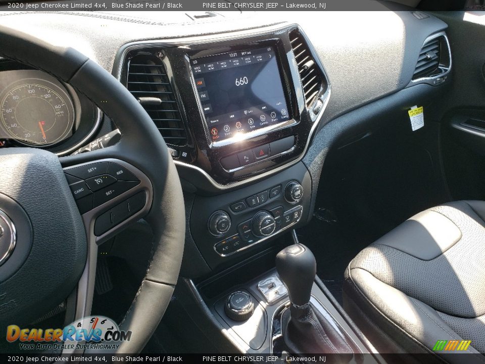 2020 Jeep Cherokee Limited 4x4 Blue Shade Pearl / Black Photo #10
