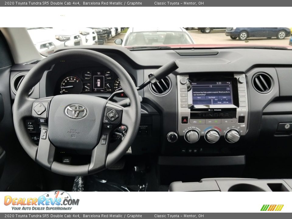 Dashboard of 2020 Toyota Tundra SR5 Double Cab 4x4 Photo #3