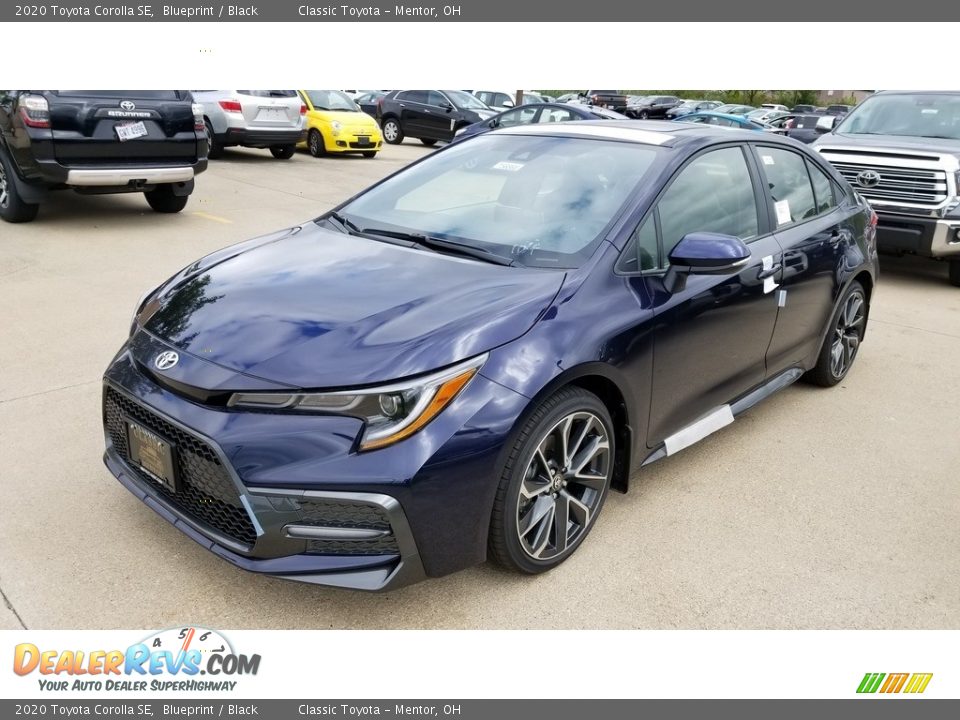2020 Toyota Corolla SE Blueprint / Black Photo #1