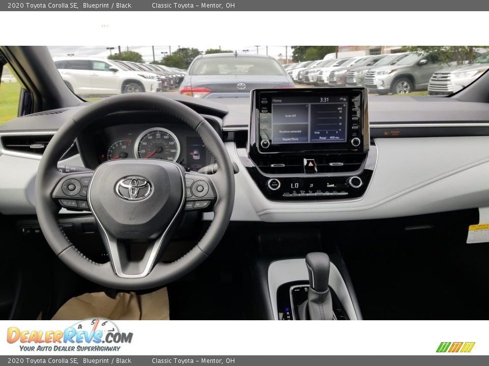 2020 Toyota Corolla SE Blueprint / Black Photo #4