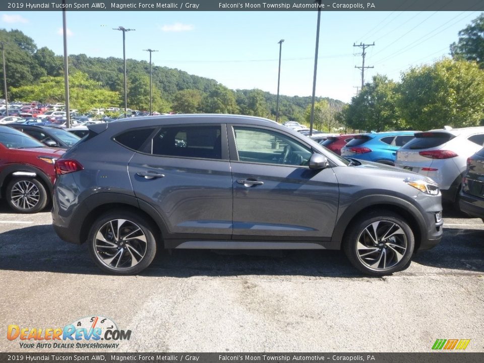 2019 Hyundai Tucson Sport AWD Magnetic Force Metallic / Gray Photo #1