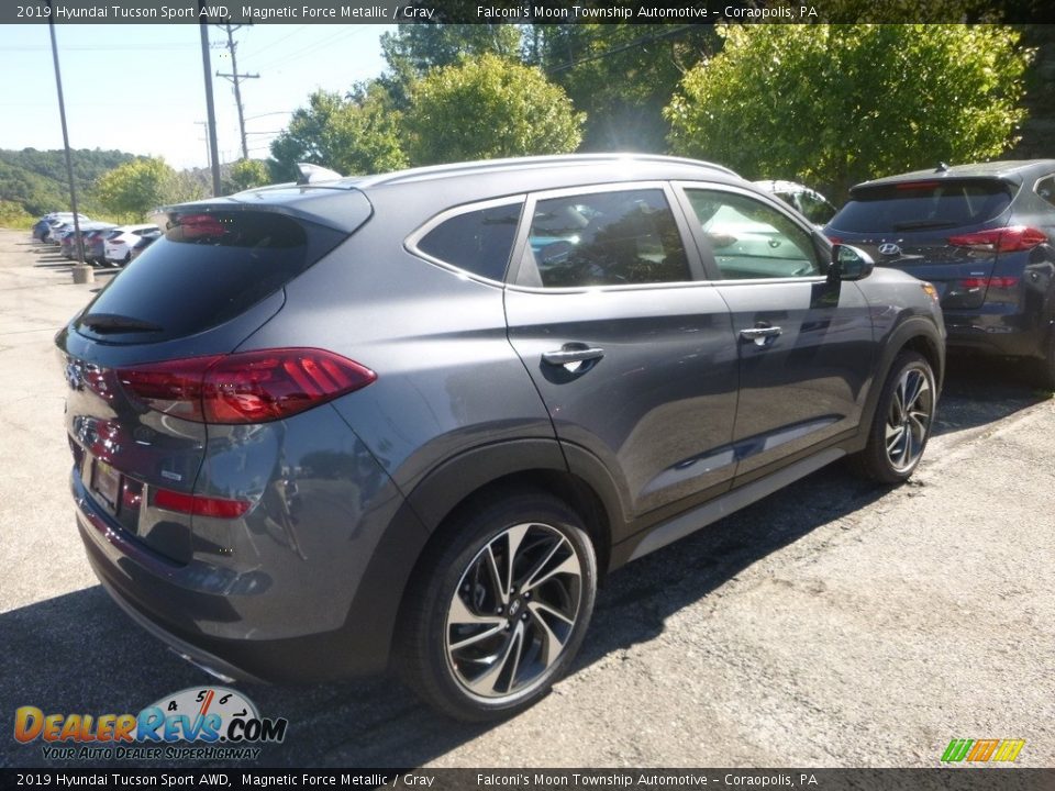 2019 Hyundai Tucson Sport AWD Magnetic Force Metallic / Gray Photo #2